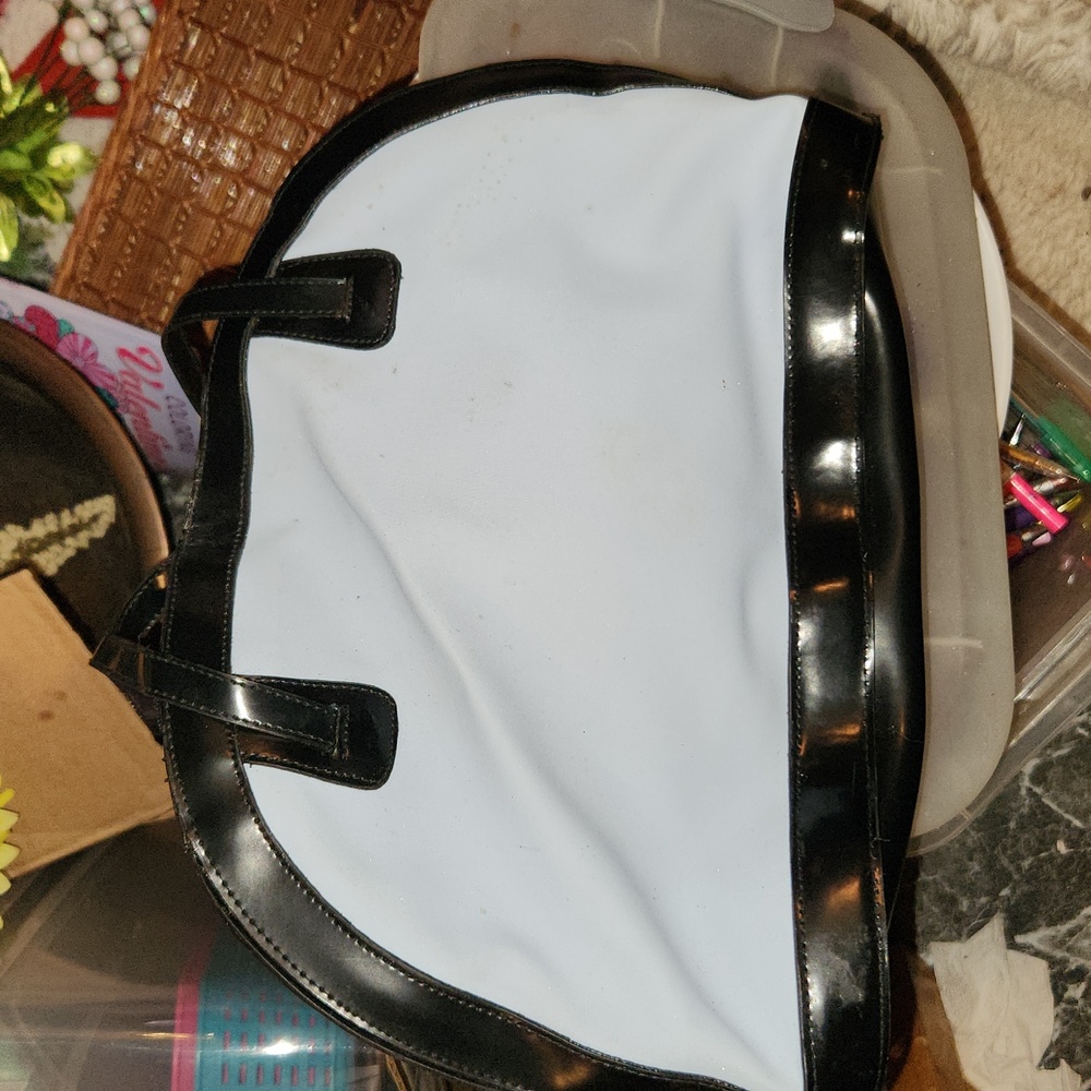 Light blue hand bag